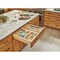 Rev-A-Shelf Drawer Replacement, Maple Veneer, Light Brown, 27 in W, 4.44 in H, 22.25 in D, 22.25 in L 4WTCD-30HSC-1 - alternate 2